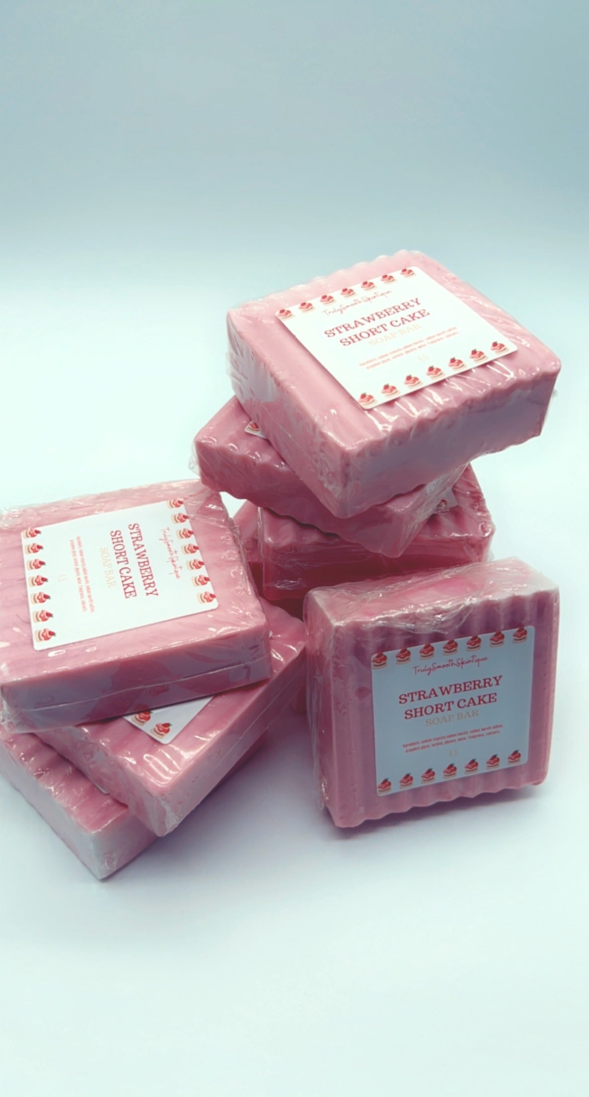 Strawberry Shortcake Soap Bar